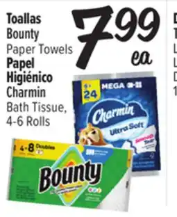 El Super Toallas Bounty Paper Towels offer