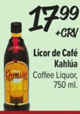 El Super Coffee Liquor offer