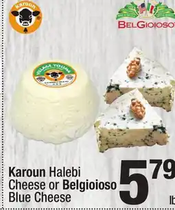 Super King Markets Karoun Halebi Cheese or Belgioioso Blue Cheese offer