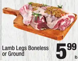 Super King Markets Lamb Legs Boneless or Ground offer