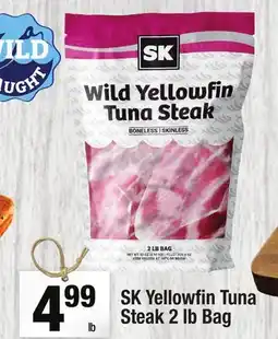 Super King Markets SK Yellowfin Tuna Steak offer