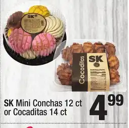 Super King Markets SK Mini Conchas 12 ct or Cocaditas 14 ct offer