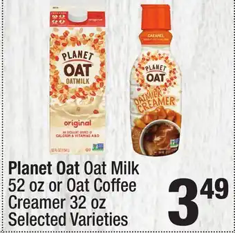Super King Markets Planet Oat Oat Milk 52 oz or Oat Coffee Creamer 32 oz offer