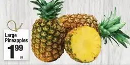 Super King Markets Large Pineapples offer