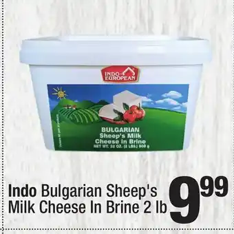 Super King Markets Indo Bulgarian Sheep's Milk Cheese In Brine offer