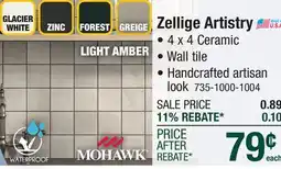 Menards Zellige Artistry offer