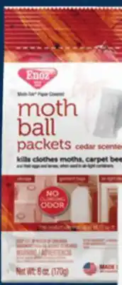 Menards Moth Ball Packets offer