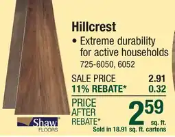 Menards Hillcrest offer