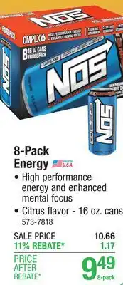 Menards 8-Pack Energy offer
