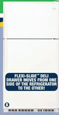 Menards 20.5 cu. ft. Top-Freezer Refrigerator offer