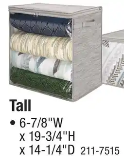Menards Tall offer
