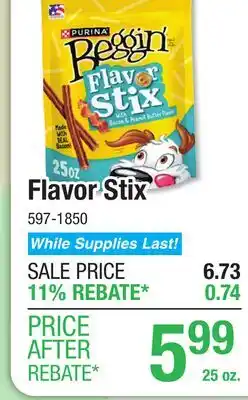 Menards Flavor Stix offer