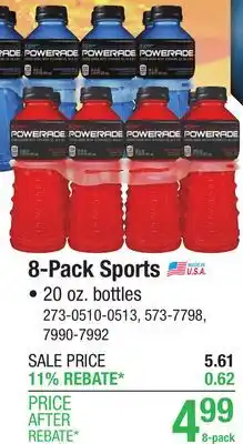 Menards 8-Pack Sports offer