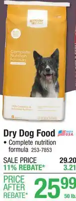 Menards Dry Dog Food offer