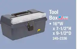 Menards Tool Box offer