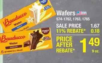 Menards Wafers offer