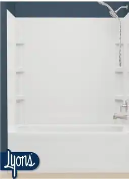 Menards Classic Bathtub Wall Surround offer