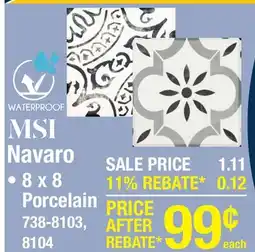 Menards Navaro offer