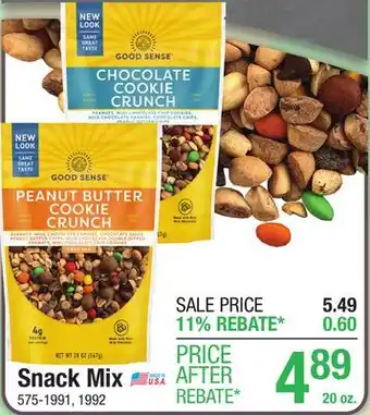 Menards Snack Mix offer