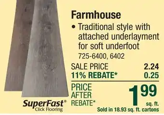 Menards Farmhouse offer