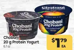 Tony’s Fresh Market Chobani 20 g Protein Yogurt offer