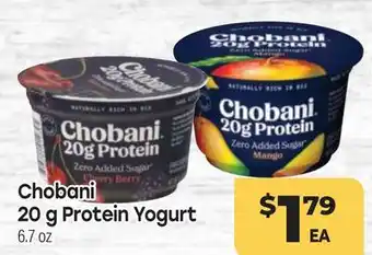 Tony’s Fresh Market Chobani 20 g Protein Yogurt offer