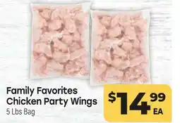 Tony’s Fresh Market Family Favorites Chicken Party Wings offer