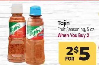 Tony’s Fresh Market Tajín Fruit Seasoning offer