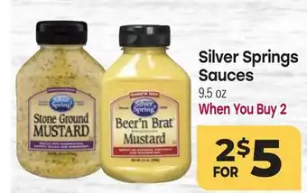 Tony’s Fresh Market Silver Springs Sauces offer