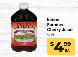 Tony’s Fresh Market Indian Summer Cherry Juice offer