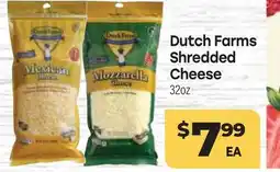 Tony’s Fresh Market Dutch Farms Shredded Cheese offer