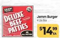 Tony’s Fresh Market Jemm Burger offer