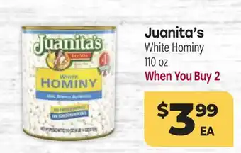 Tony’s Fresh Market Juanita's White Hominy offer
