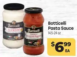 Tony’s Fresh Market Botticelli Pasta Sauce offer