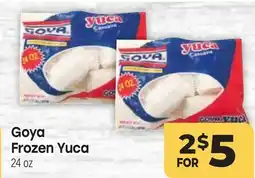 Tony’s Fresh Market Goya Frozen Yuca offer