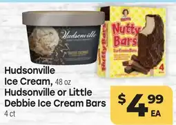 Tony’s Fresh Market Hudsonville Ice Cream Hudsonville or Little Debbie Ice Cream Bars offer