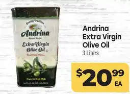 Tony’s Fresh Market Andrina Extra Virgin Olive Oil offer