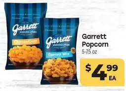 Tony’s Fresh Market Garrett Popcorn offer