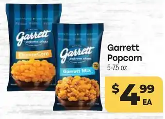 Tony’s Fresh Market Garrett Popcorn offer