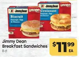 Tony’s Fresh Market Jimmy Dean Breakfast Sandwiches offer