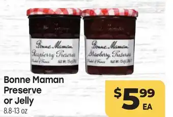 Tony’s Fresh Market Bonne Maman Preserve or Jelly offer