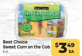 Tony’s Fresh Market Best Choice Sweet Corn on the Cob offer