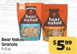 Tony’s Fresh Market Bear Naked Granola offer
