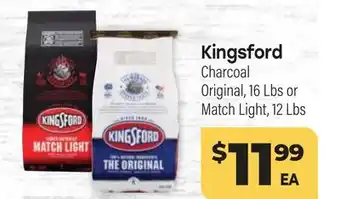 Tony’s Fresh Market Kingsford Charcoal offer