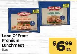 Tony’s Fresh Market Land O'Frost Premium Lunchmeat offer
