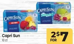 Tony’s Fresh Market Capri Sun offer