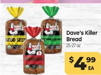 Tony’s Fresh Market Dave's Killer Bread offer
