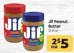Tony’s Fresh Market Jif Peanut Butter offer