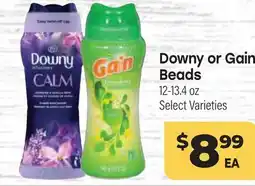 Tony’s Fresh Market Downy or Gain Beads offer