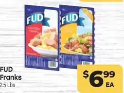 Tony’s Fresh Market FUD Franks offer